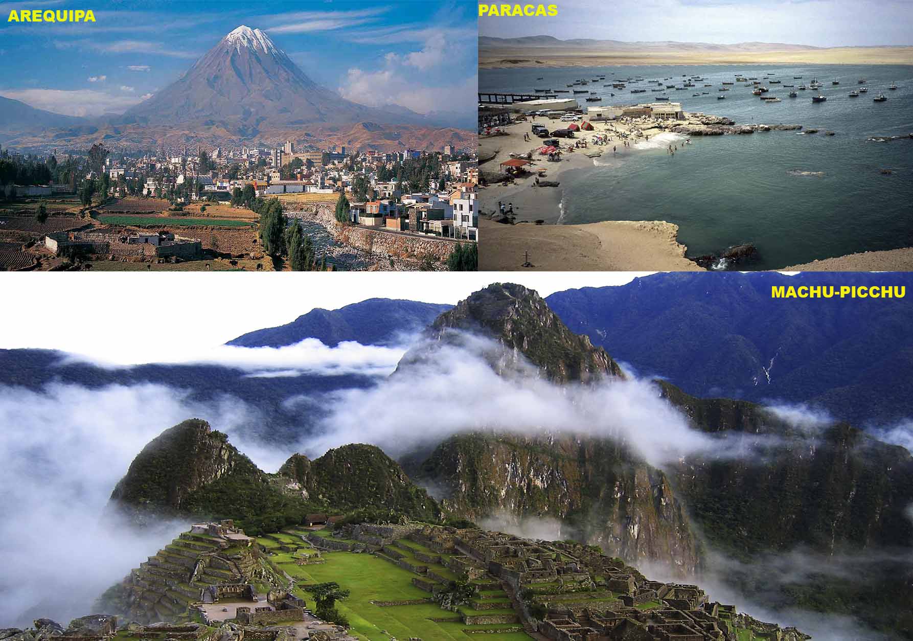Tres Destinos Turisticos de ensueño en Perú
