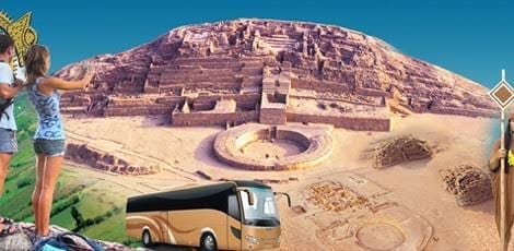 Conoce los nuevos Viajes turístico y educativos a la Ciudad de Caral